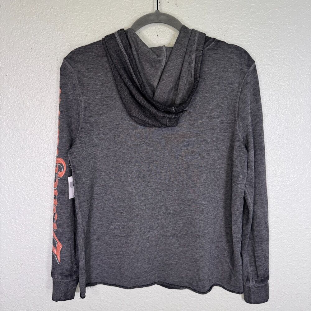 Disneyland Hoodie Womens Small Minnie Mickey Mouse Magical Place Burnout Sweater - Picture 2 of 11